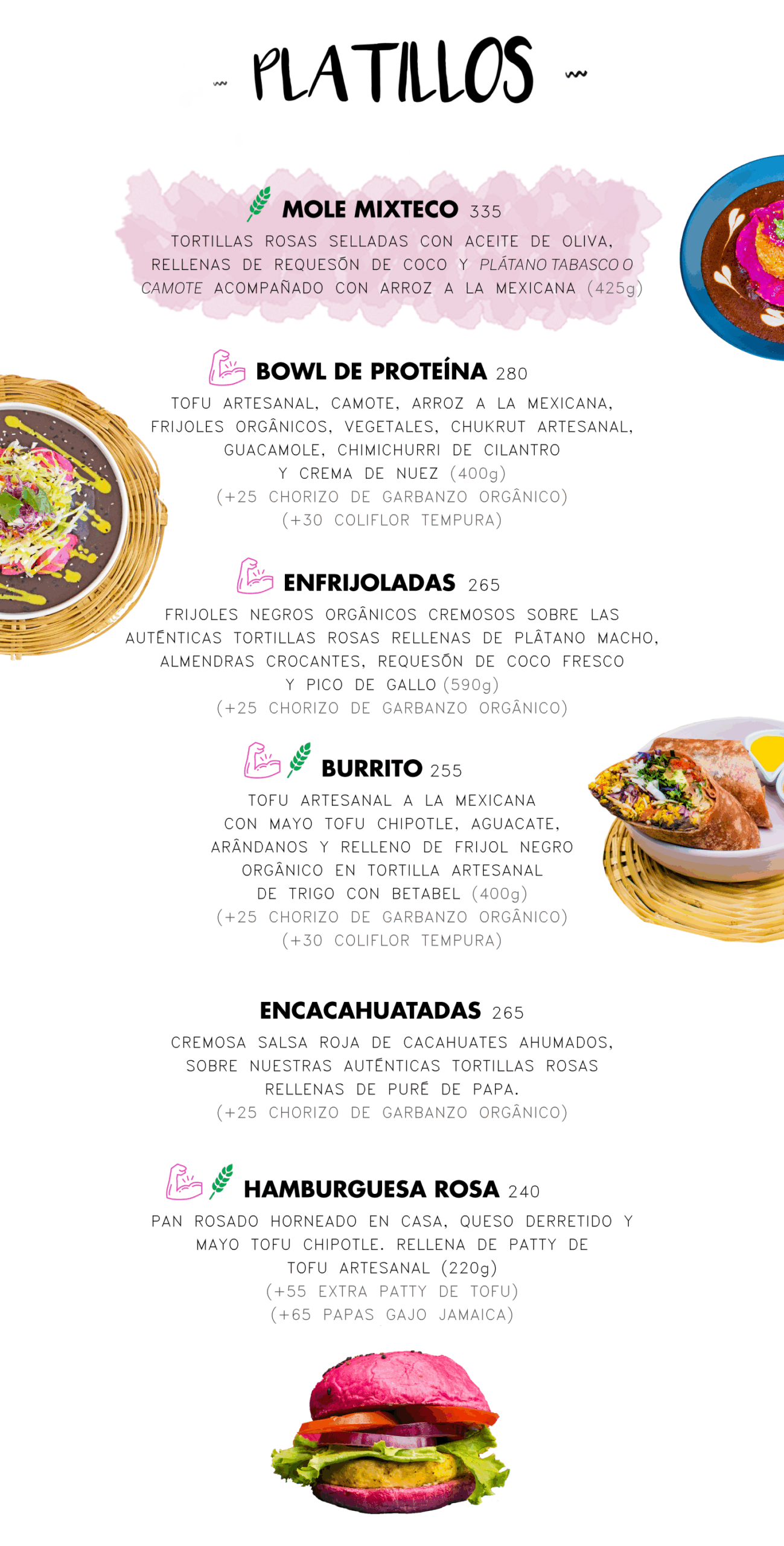 PLATILLOS VEGANOS DISPONIBLES EN LA CIUDAD DE MÉXICO, CDMX